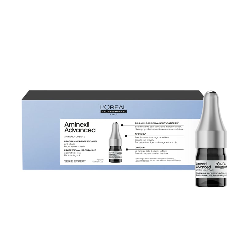 Program proti vypadávání vlasů Série Expert Aminexil Advanced L'Oréal Professionnel - 42 x 6 ml Program proti vypadávání vlasů Série Expert Aminexil Advanced L'Oréal Professionnel - 42 x 6 ml