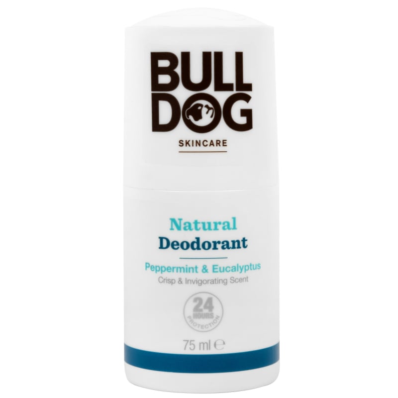 Přírodní kuličkový deodorant (Natural Deodorant Peppermint & Eucalyptus Crisp & Invigorating Scent) Bulldog - 75 ml