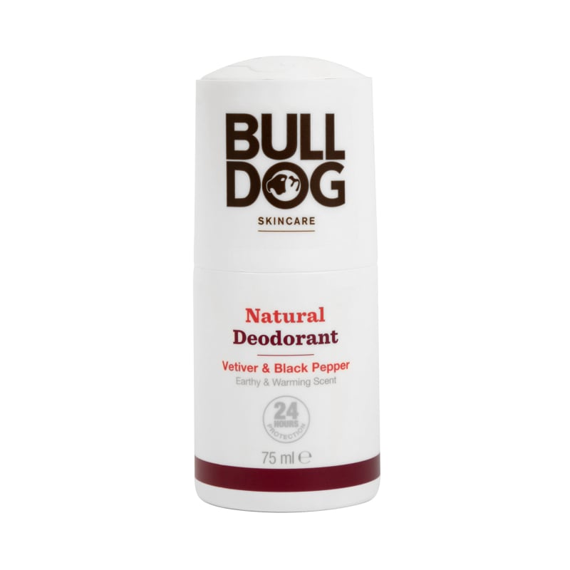 Přírodní kuličkový deodorant Vetiver & Black Pepper (Natural Deodorant) Bulldog - 75 ml