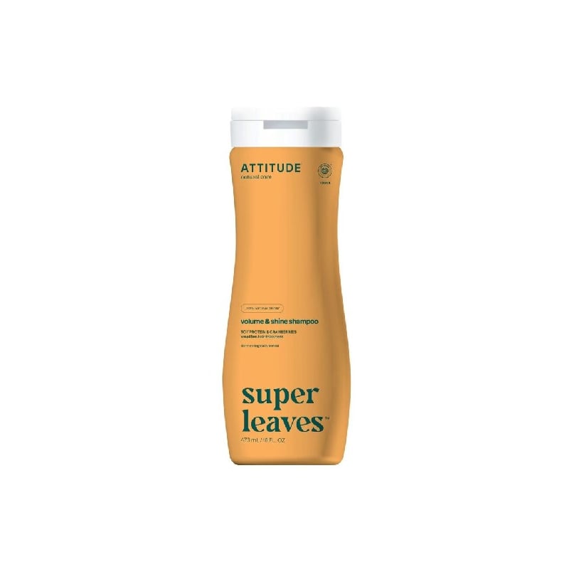 Přírodní šampon pro lesk a objem jemných vlasů Super Leaves (Volume & Shine Shampoo) Attitude - 473 ml Přírodní šampon pro lesk a objem jemných vlasů Super Leaves (Volume & Shine Shampoo) Attitude - 473 ml