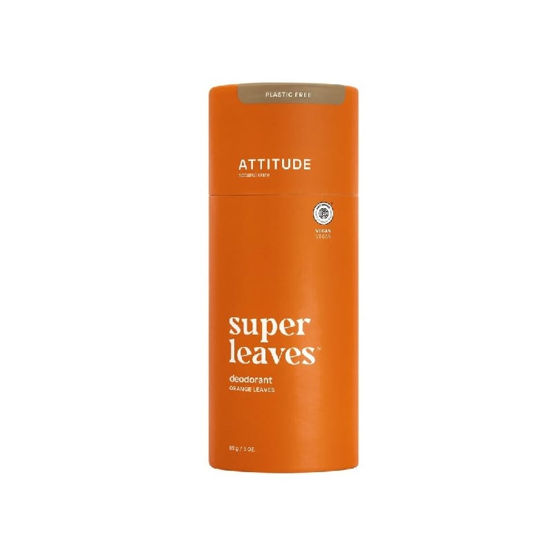 Přírodní tuhý deodorant Super Leaves / pomerančové listy (Deodorant) Attitude - 85 g