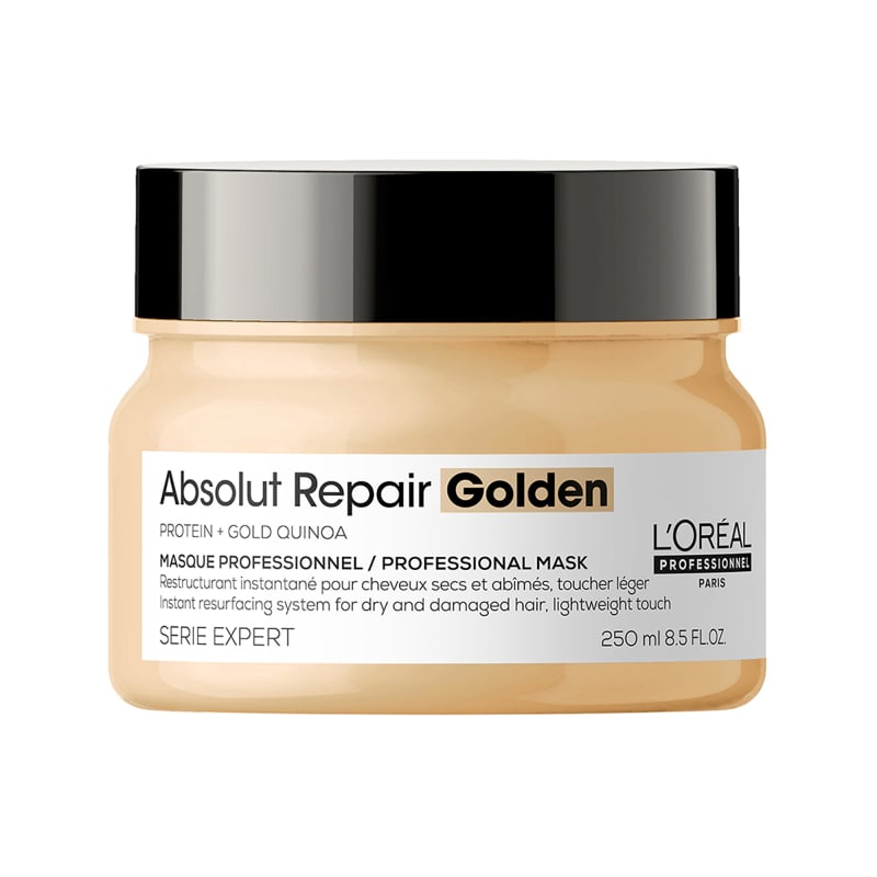 Regenerační maska pro poškozené jemné vlasy Serie Expert Absolut Repair Gold Quinoa + Protein L'Oréal Professionnel - 250 ml Regenerační maska pro poškozené jemné vlasy Serie Expert Absolut Repair Gold Quinoa + Protein L'Oréal Professionnel - 250 ml