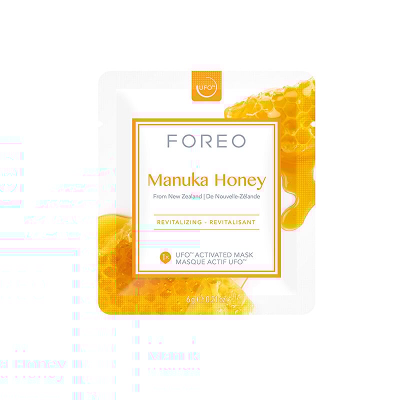 Revitalizační pleťová maska Manuka Honey (Revitalizing Mask) FOREO - 6 x 6 g Revitalizační pleťová maska Manuka Honey (Revitalizing Mask) FOREO - 6 x 6 g