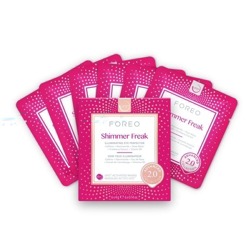 Rozjasňující maska na oční okolí Shimmer Freak UFO™ (Brightening Mask) FOREO - 6 x 6 g Rozjasňující maska na oční okolí Shimmer Freak UFO™ (Brightening Mask) FOREO - 6 x 6 g