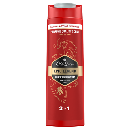 Sprchový gel Epic Legend (Body-Hair-Face Wash) Old Spice - 400 ml