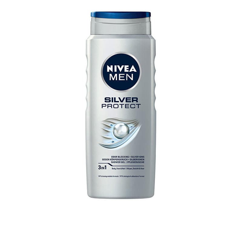 Sprchový gel pro muže Silver Protect Nivea - 500 ml Sprchový gel pro muže Silver Protect Nivea - 500 ml
