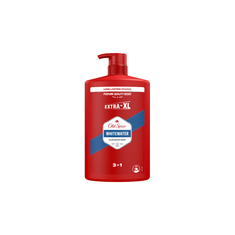 Sprchový gel pro muže WhiteWater (Body-Hair-Face Wash) Old Spice - 1000 ml Sprchový gel pro muže WhiteWater (Body-Hair-Face Wash) Old Spice - 1000 ml