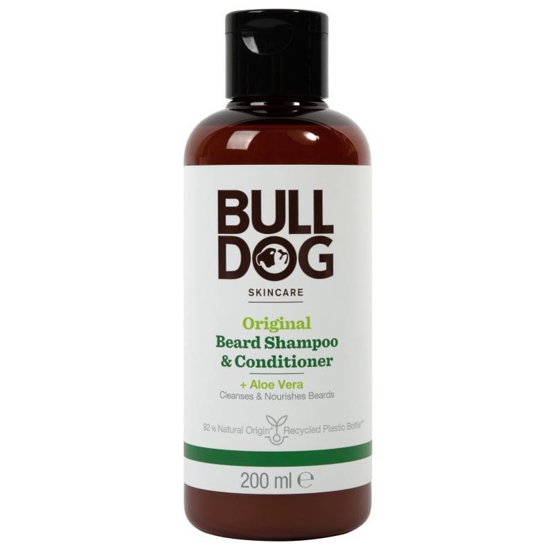 Šampon a kondicionér 2v1 na vousy pro normální pleť Original (Beard Shampoo & Conditioner) Bulldog - 200 ml Šampon a kondicionér 2v1 na vousy pro normální pleť Original (Beard Shampoo & Conditioner) Bulldog - 200 ml