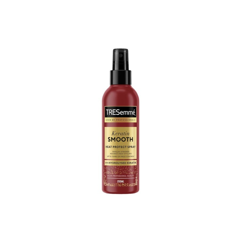 Termoochranný sprej s keratinem Keratin & Smooth (Heat Protect Spray) TRESemmé - 200 ml Termoochranný sprej s keratinem Keratin & Smooth (Heat Protect Spray) TRESemmé - 200 ml