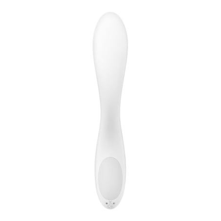 Vibrátor na stimulaci klitorisu Rrrolling Pleasure White Satisfyer