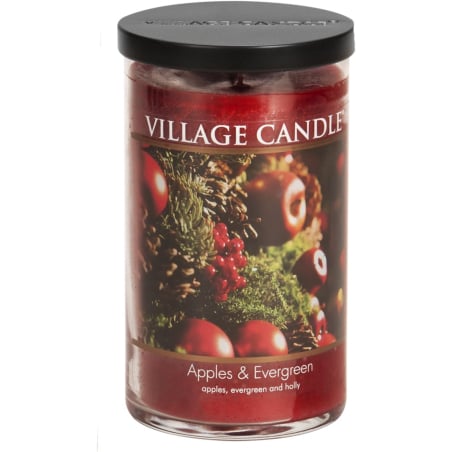 Vonná svíčka Apples & Evergreen Village Candle - 538 g