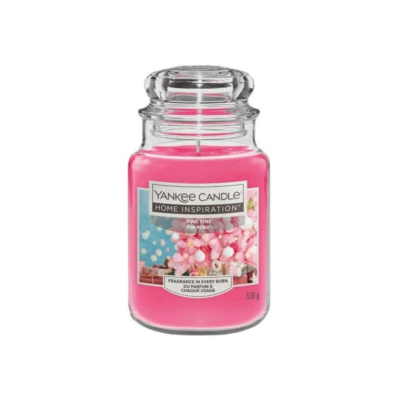 Vonná svíčka Home Inspiration velká Pink Pine Yankee Candle - 538 g