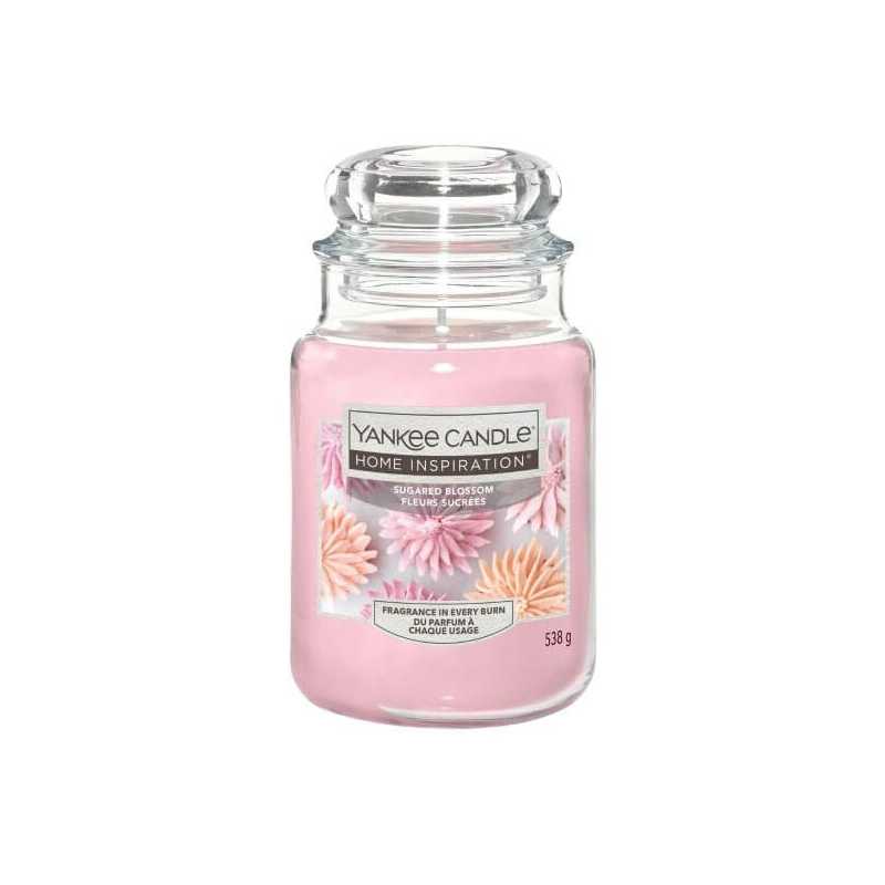 Vonná svíčka Home Inspiration velká Sugared Blossom Yankee Candle - 538 g