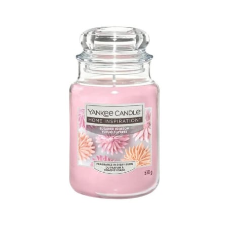 Vonná svíčka Home Inspiration velká Sugared Blossom Yankee Candle - 538 g