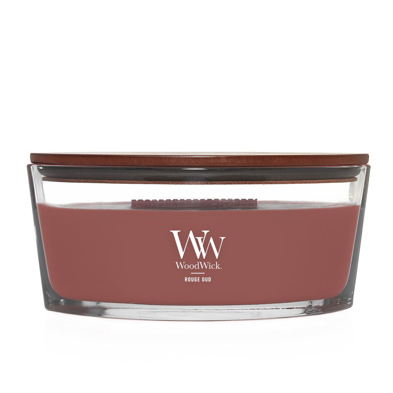 Vonná svíčka loď Rouge Oud WoodWick - 453,6 g Vonná svíčka loď Rouge Oud WoodWick - 453,6 g