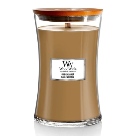 Vonná svíčka váza Gilded Sands WoodWick - 609,5 g