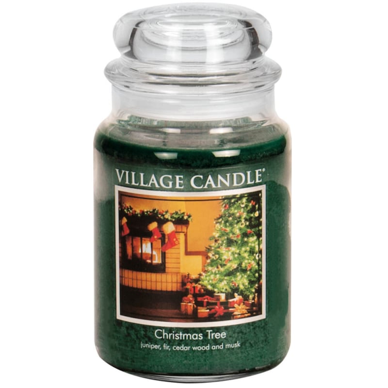 Vonná svíčka ve skle Christmas Tree Village Candle - 602 g Vonná svíčka ve skle Christmas Tree Village Candle - 602 g