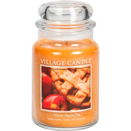 Vonná svíčka ve skle Warm Apple Pie Village Candle - 602 g