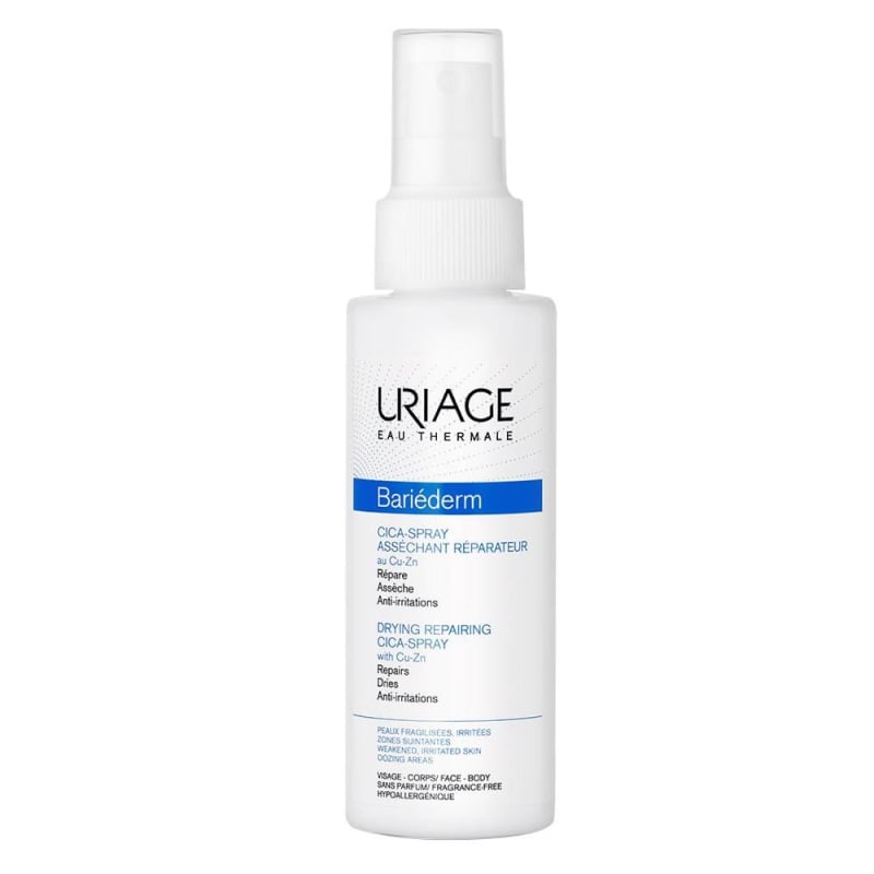 Vysušující sprej Bariederm (Cica-Spray) Uriage - 100 ml Vysušující sprej Bariederm (Cica-Spray) Uriage - 100 ml