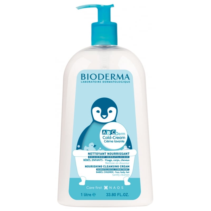Vyživující čisticí krém ABCDerm (Nourishing Cleansing Cream) Bioderma - 1000 ml Vyživující čisticí krém ABCDerm (Nourishing Cleansing Cream) Bioderma - 1000 ml