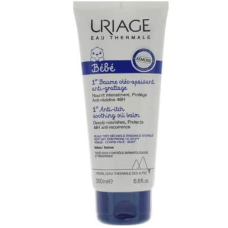 Zklidňující balzám pro suchou až atopickou pokožku Bébé (Antiitch Soothing Oil Balm) Uriage - 200 ml