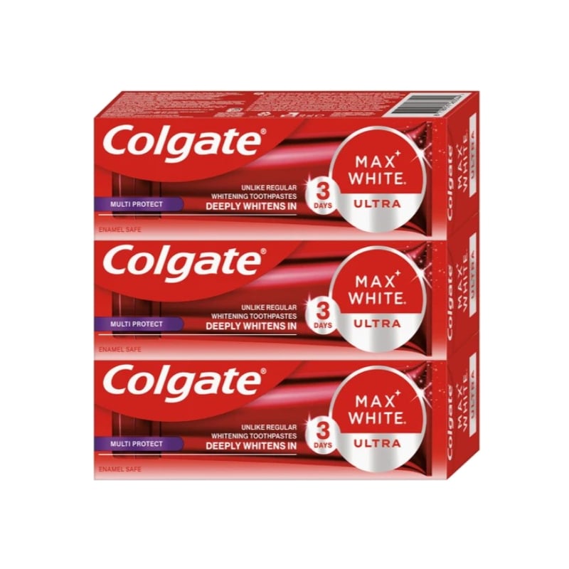 Zubní pasta Max White Ultra Protect Trio Colgate - 3 x 50 ml Zubní pasta Max White Ultra Protect Trio Colgate - 3 x 50 ml