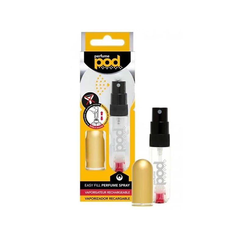 Pure Essentials / plnitelný flakon 5 ml (zlatý) Travalo Pure Essentials / plnitelný flakon 5 ml (zlatý) Travalo