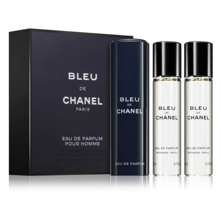 Bleu De Chanel / EDP 20 ml (plnitelný flakon) + náplň Chanel - 2 x 20 ml