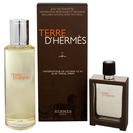 Terre D´ Hermes / EDT 30 ml (plnitelná) + EDT 125 ml (náplň) Hermes