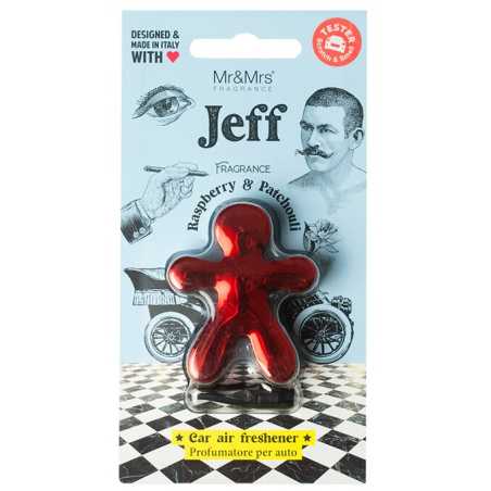 Jeff Chrome Raspberry & Patchouli / vůně do auta Mr&Mrs Fragrance