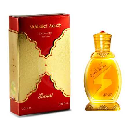 Mukhallat Al Oudh / parfémovaný olej Rasasi - 20 ml