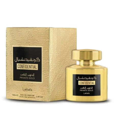 Confidential Private Gold / EDP Lattafa - 100 ml
