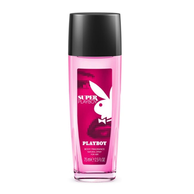 Super Playboy For Her / deodorant s rozprašovačem Playboy - 75 ml Super Playboy For Her / deodorant s rozprašovačem Playboy - 75 ml