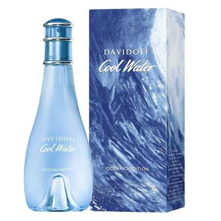 Cool Water Woman Oceanic Edition / EDT Davidoff - 100 ml