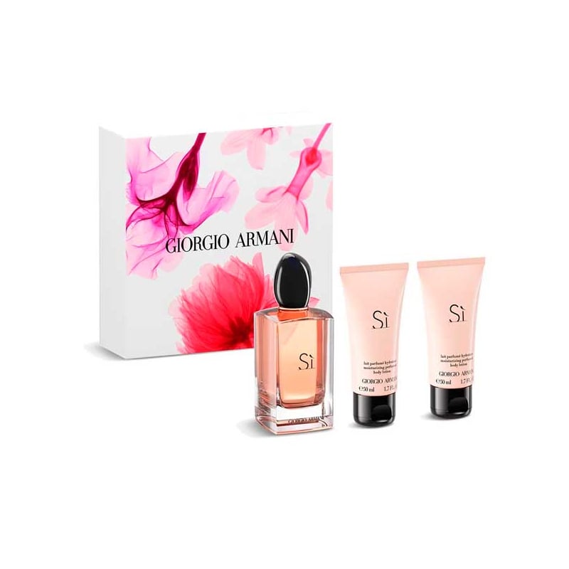 Sì / EDP 100 ml + sprchový gel + tělové mléko Giorgio Armani - 50 ml Sì / EDP 100 ml + sprchový gel + tělové mléko Giorgio Armani - 50 ml