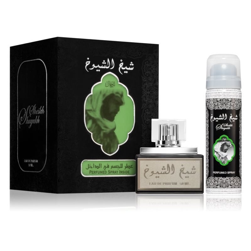Sheikh Al Shuyukh Black / EDP + deodorant ve spreji Lattafa - 50 ml Sheikh Al Shuyukh Black / EDP + deodorant ve spreji Lattafa - 50 ml