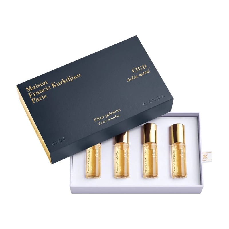 Oud Satin Mood / parfémovaný extrakt 4 x 4 ml (roll-on) Maison Francis Kurkdjian Oud Satin Mood / parfémovaný extrakt 4 x 4 ml (roll-on) Maison Francis Kurkdjian