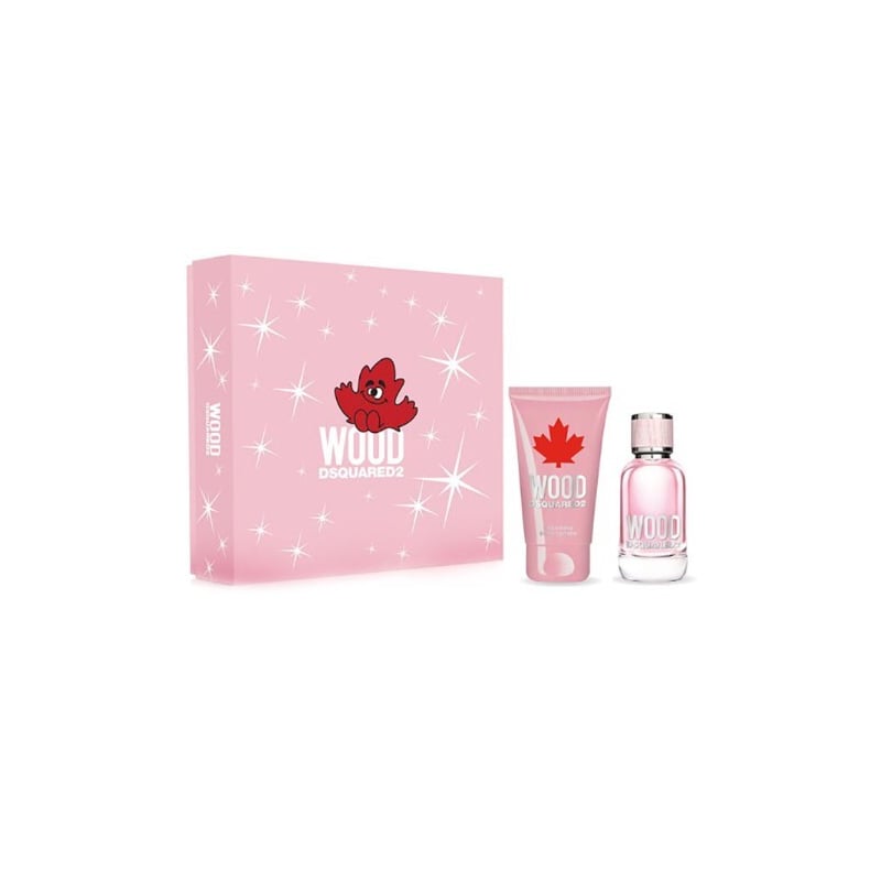 Wood For Her / EDT 30 ml + tělové mléko Dsquared² - 50 ml Wood For Her / EDT 30 ml + tělové mléko Dsquared² - 50 ml