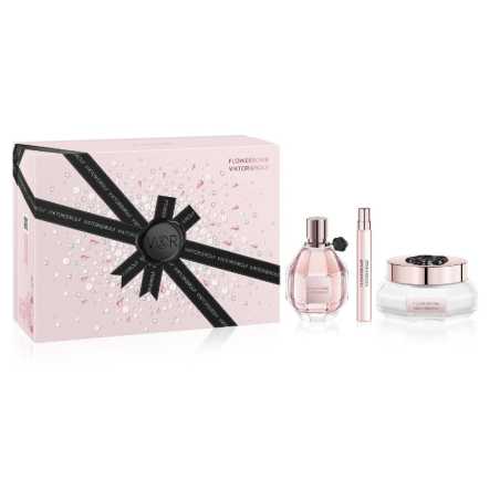 Flowerbomb / EDP 100 ml + tělový krém 200 ml + EDP Viktor & Rolf - 10 ml