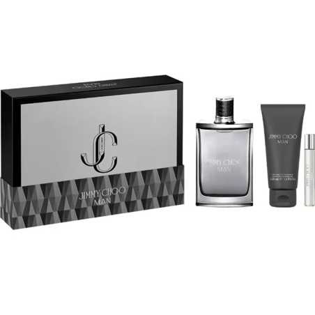 Man / EDT 100 ml + sprchový gel 100 ml + EDT Jimmy Choo - 7,5 ml