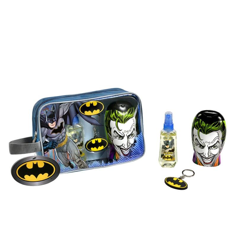 Batman / EDT 90 ml + 2v1 pěna do koupele a šampon 300 ml + přívěsek EP Line Batman / EDT 90 ml + 2v1 pěna do koupele a šampon 300 ml + přívěsek EP Line