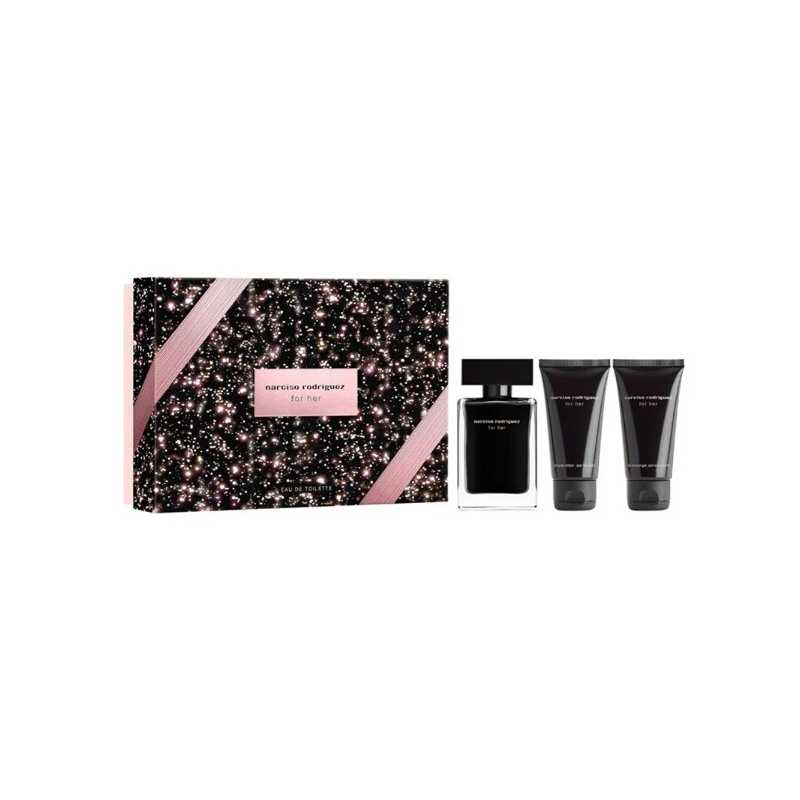 For Her / EDT + tělové mléko + sprchový gel Narciso Rodriguez - 50 ml For Her / EDT + tělové mléko + sprchový gel Narciso Rodriguez - 50 ml