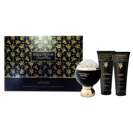 Souvenir Desert Rose / EDP + sprchový gel + tělové mléko Afnan - 100 ml