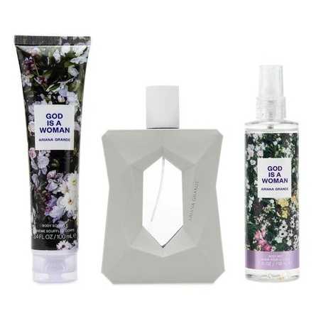 God Is A Woman / EDP 100 ml + tělový krém 100 ml + tělový závoj Ariana Grande - 118 ml