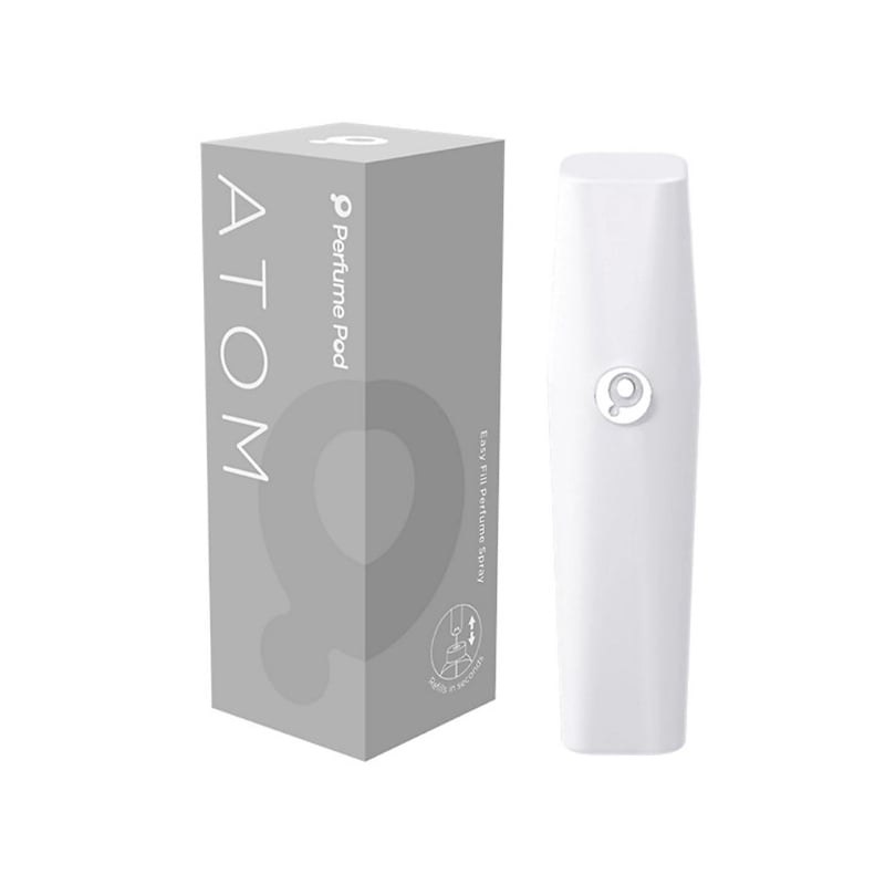 Pod Atom / plnitelný flakon 5 ml (bílý) Travalo