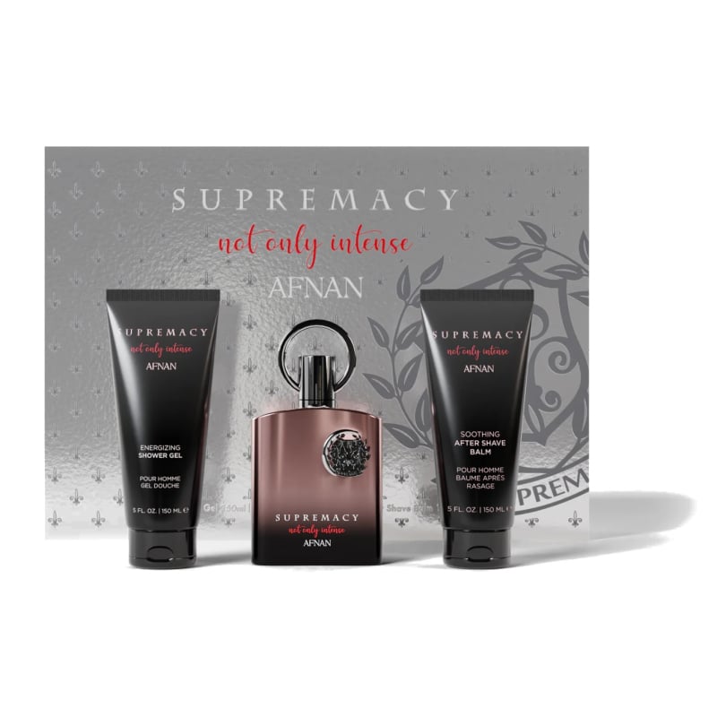 Supremacy Not Only Intense / parfémovaný extrakt 100 ml + sprchový gel + balzám po holení Afnan - 150 ml Supremacy Not Only Intense / parfémovaný extrakt 100 ml + sprchový gel + balzám po holení Afnan - 150 ml