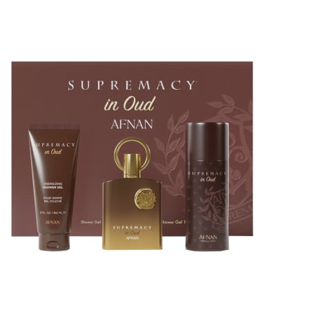 Supremacy In Oud / parfémovaný extrakt 100 ml + sprchový gel + deodorant ve spreji Afnan - 150 ml