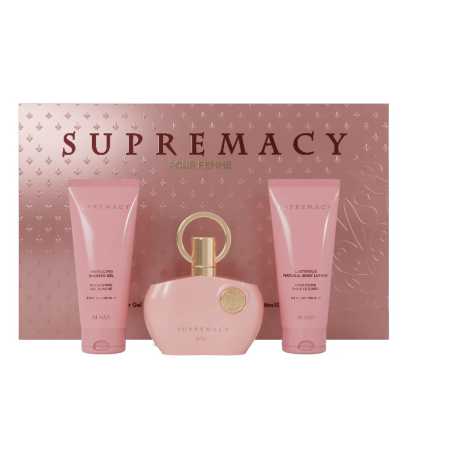 Supremacy Pink / EDP + sprchový gel + tělové mléko Afnan - 100 ml