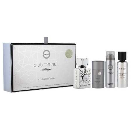 Club De Nuit Sillage / EDP 30 ml + tělový sprej 50 ml + vlasový sprej 55 ml + tuhý deodorant Armaf - 75 g