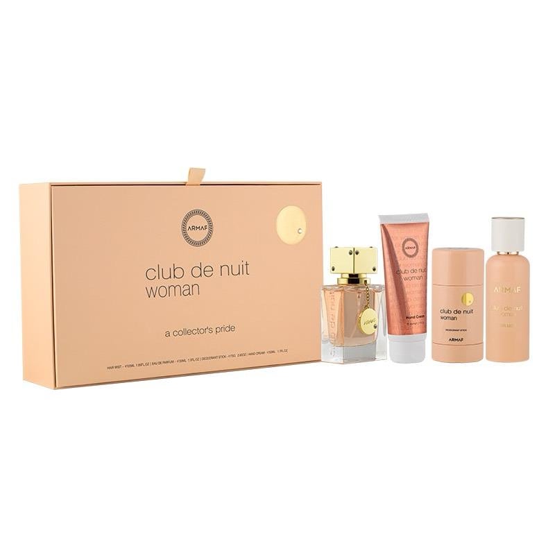 Club De Nuit Women / EDP 30 ml + tuhý deodorant 75 ml + krém na ruce 50 ml + vlasový sprej Armaf - 55 ml Club De Nuit Women / EDP 30 ml + tuhý deodorant 75 ml + krém na ruce 50 ml + vlasový sprej Armaf - 55 ml